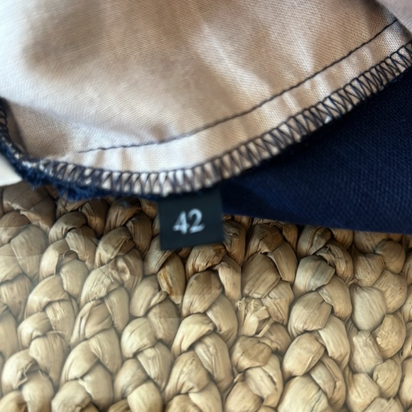 Gucci Luxe Womens Blue Silk/Wool Pant Trouser Sz 42 - Picture 12 of 12